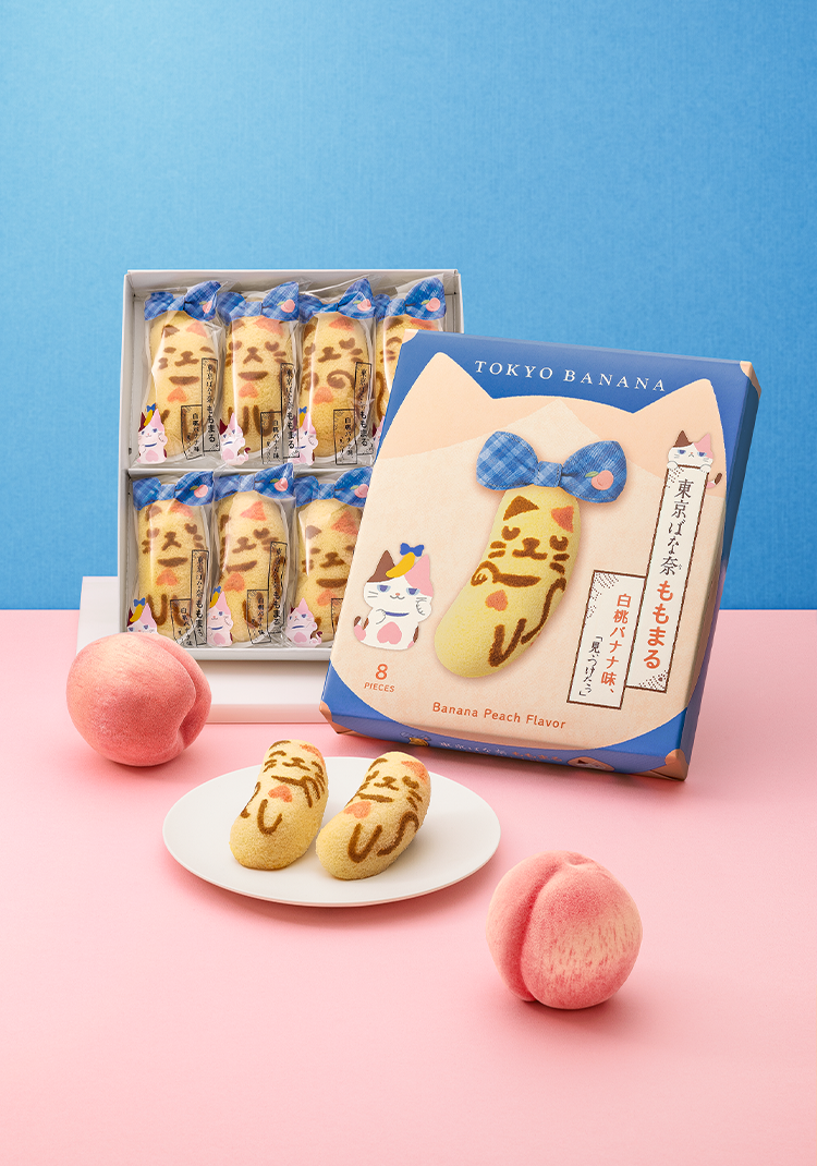 東京ばな奈ももまる ⽩桃バナナ味